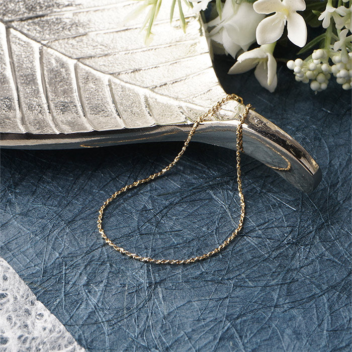 Coverシリーズ スエッジチェーンブレスレット