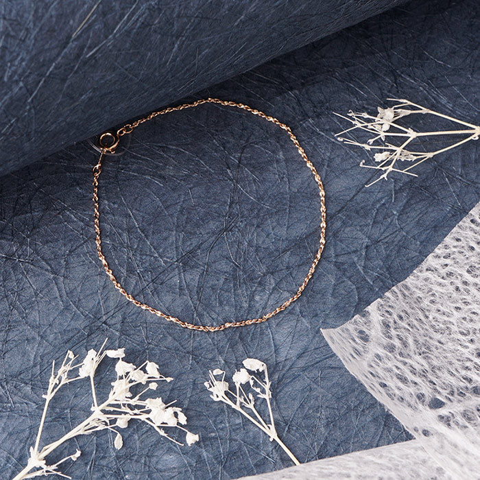 Coverシリーズ スエッジチェーンブレスレット