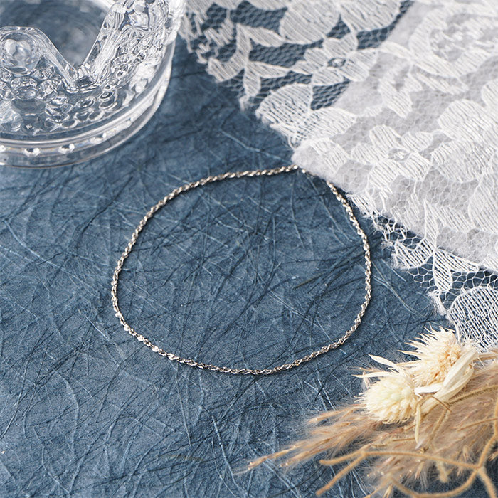 Coverシリーズ スエッジチェーンブレスレット