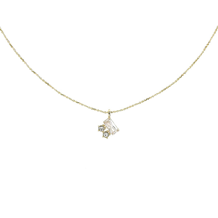 キュービックジルコニアネックレス