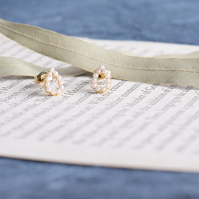 ティアドロップ パールピアス