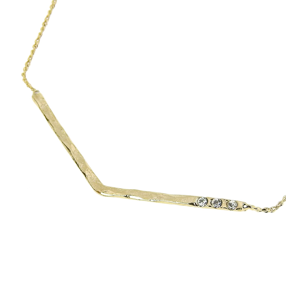 Vラインネックレス