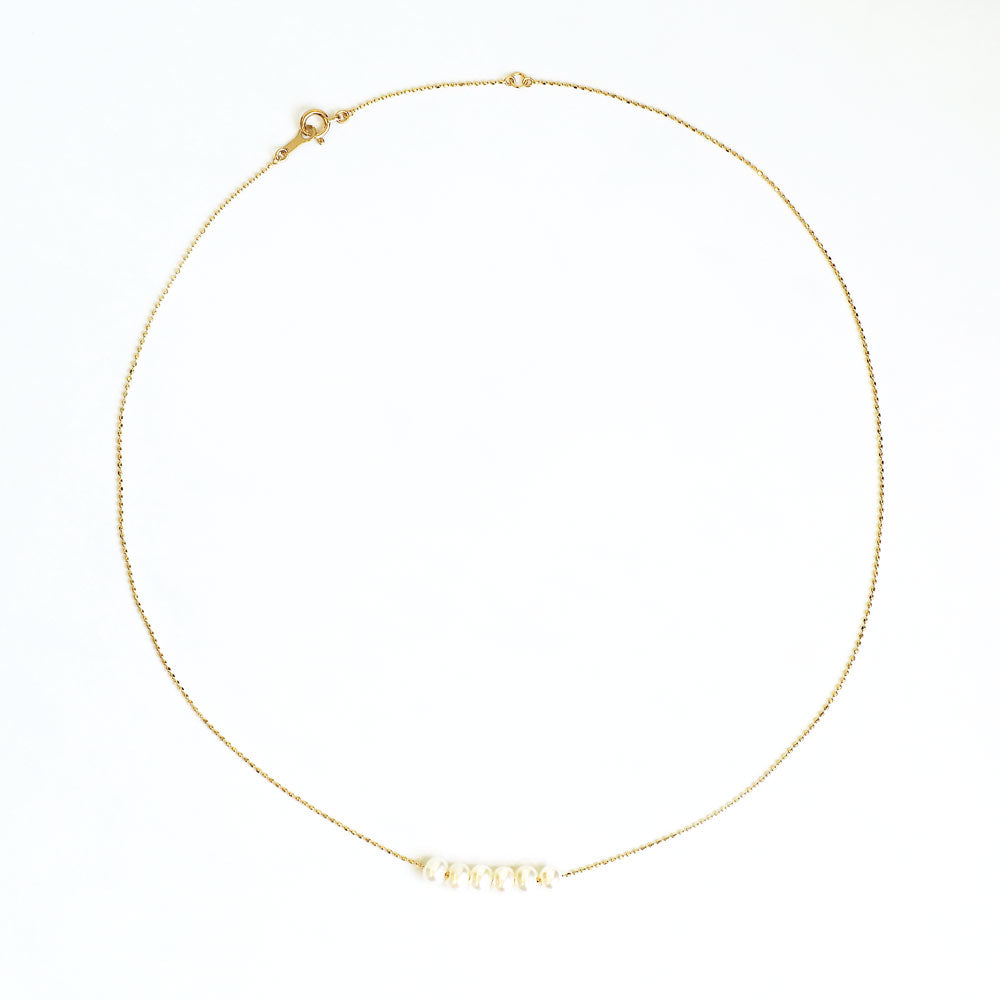 K10 淡水パールネックレス