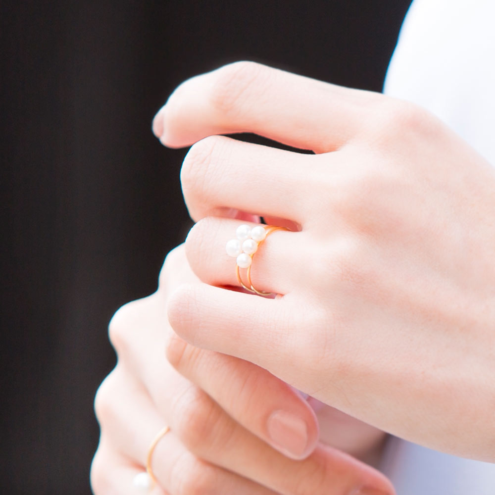 K10淡水パールリング #11