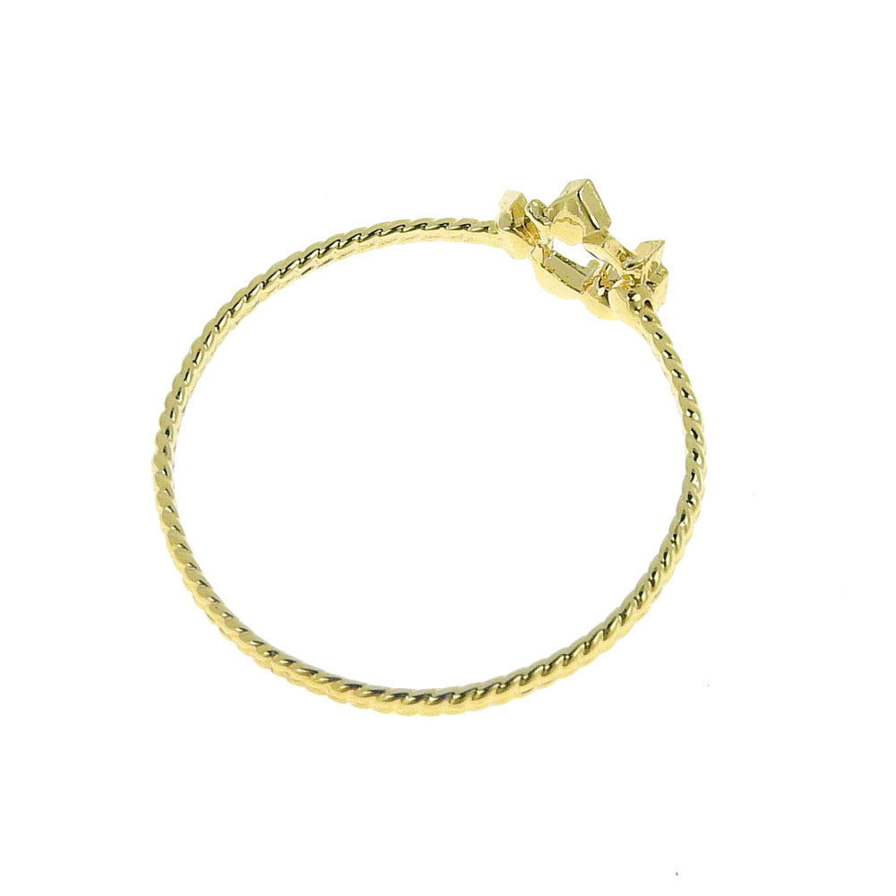 クリスタルガラス サークル リング #11