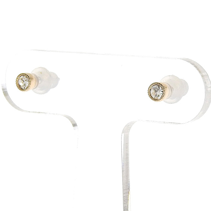 ヌードゴールドセラミックポストピアス