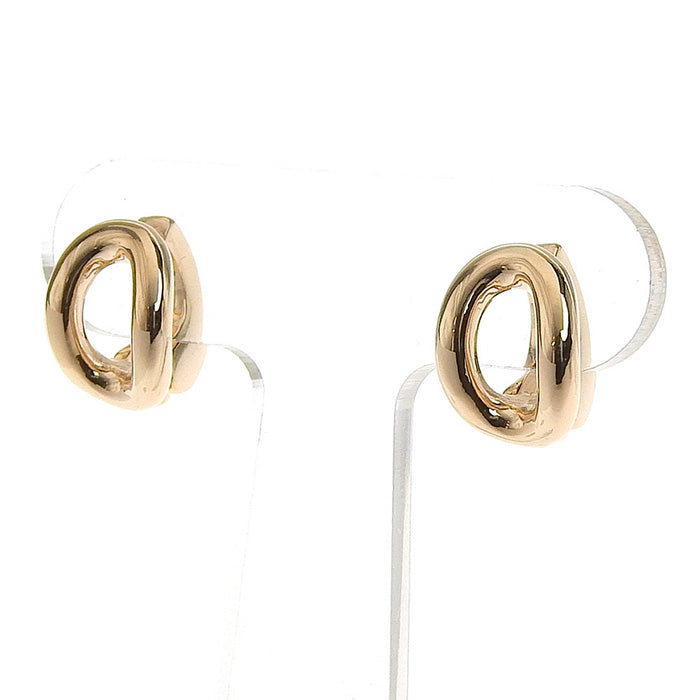 オーバルフォルム ノンホールクリップ ヌードゴールド