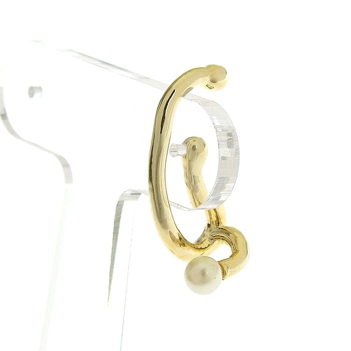 パールフックイヤリング