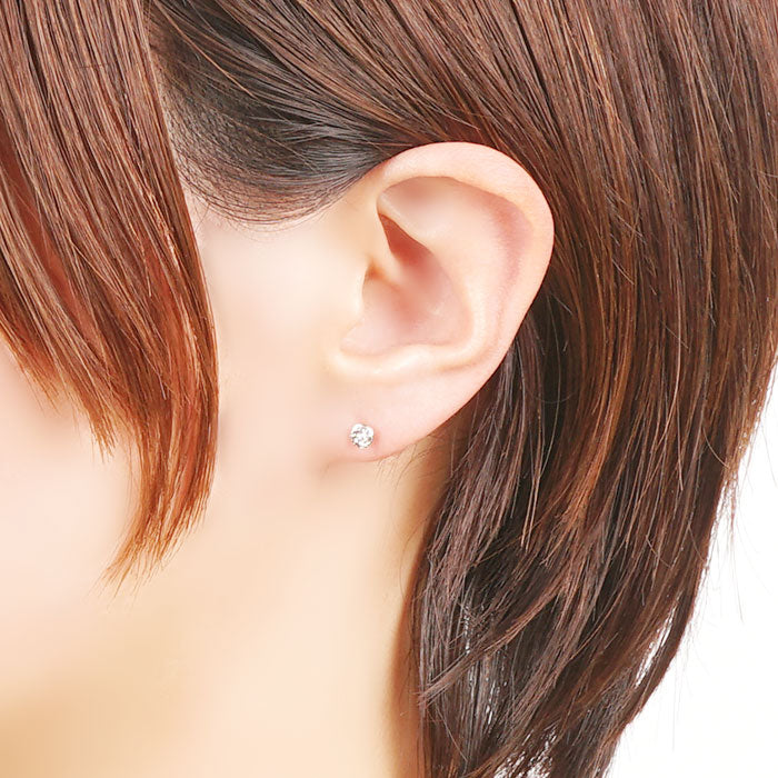 ストーンセラミックポストピアス
