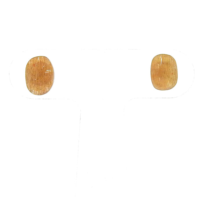 一粒天然石 セラミックポストピアス