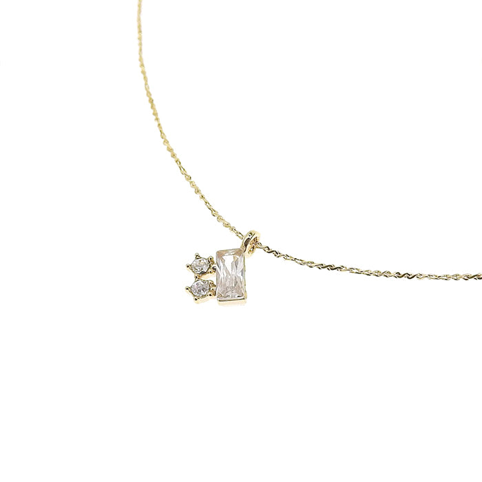 キュービックジルコニアネックレス