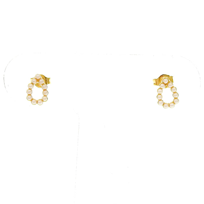 ティアドロップ パールピアス