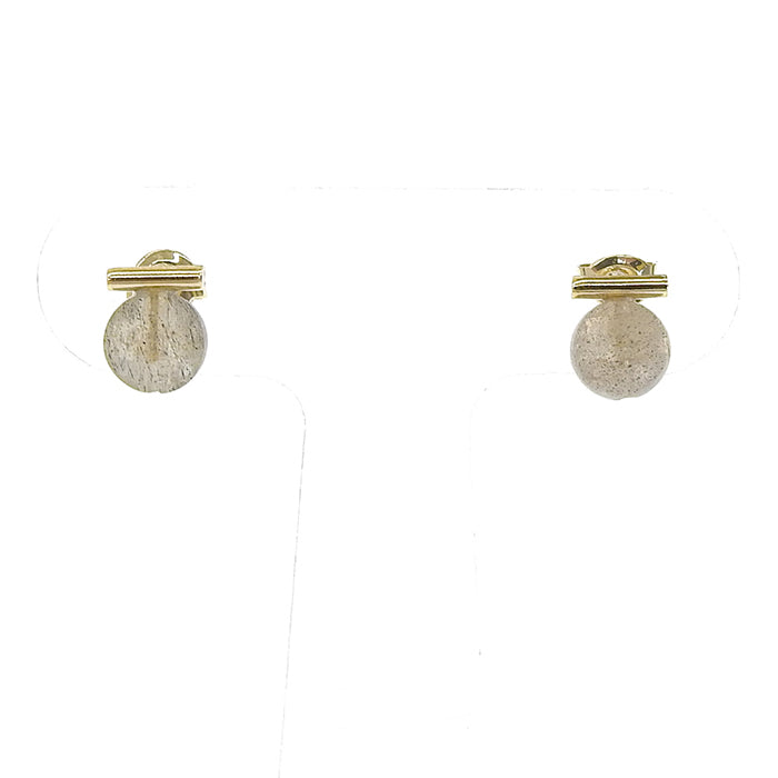 【11月 誕生石】ラブラドライト ピアス