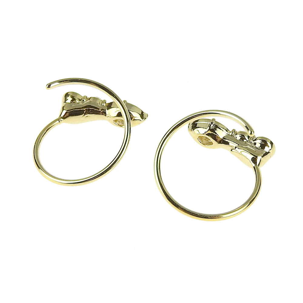 スパイラルダブルピアス