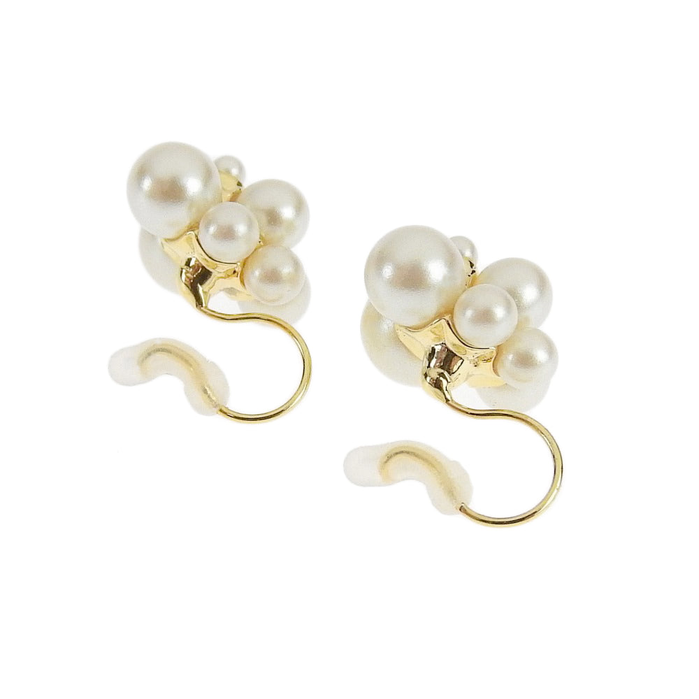 パール ノンホールピアス 痛くない イヤリング 金属アレルギー対応 日本製 itam ピアスみたいに見える