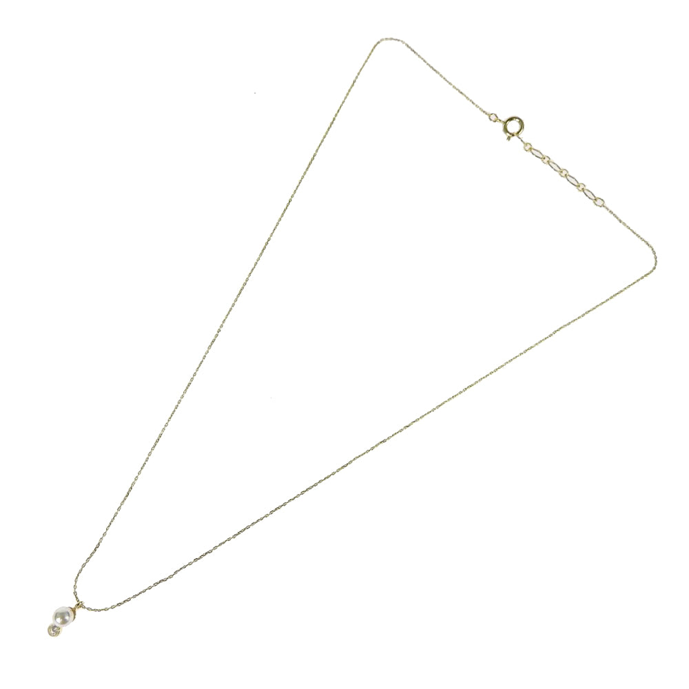 パールキュービックジルコニア ネックレス