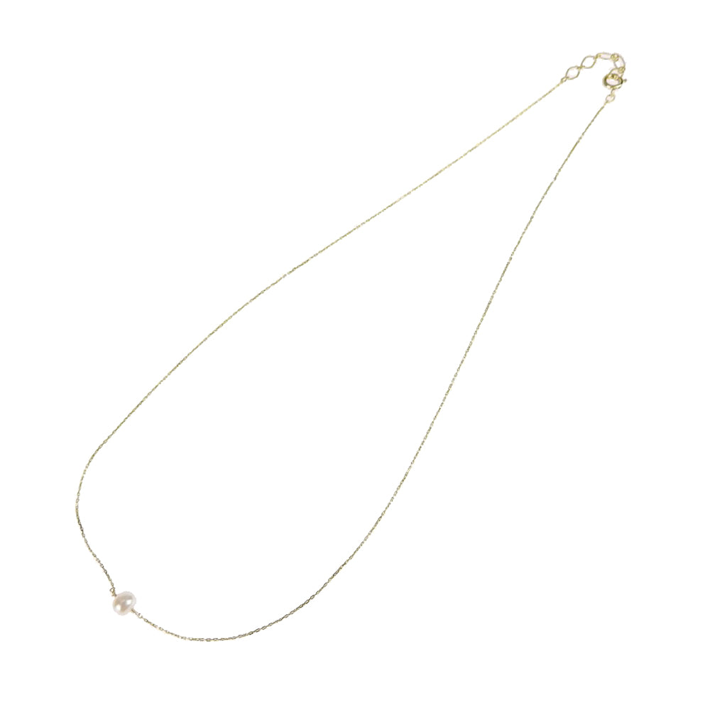 一粒パール ネックレス
