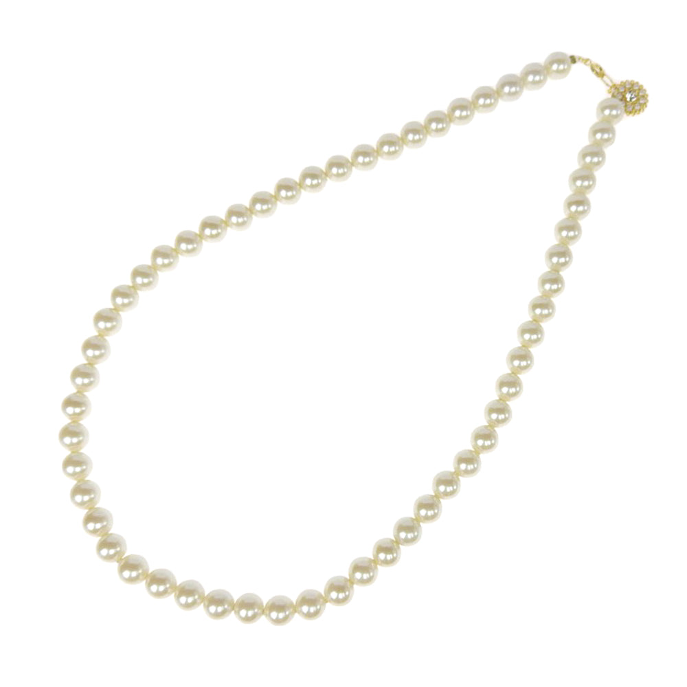 パール ネックレス 留め具パールビジュー(0.8cm)