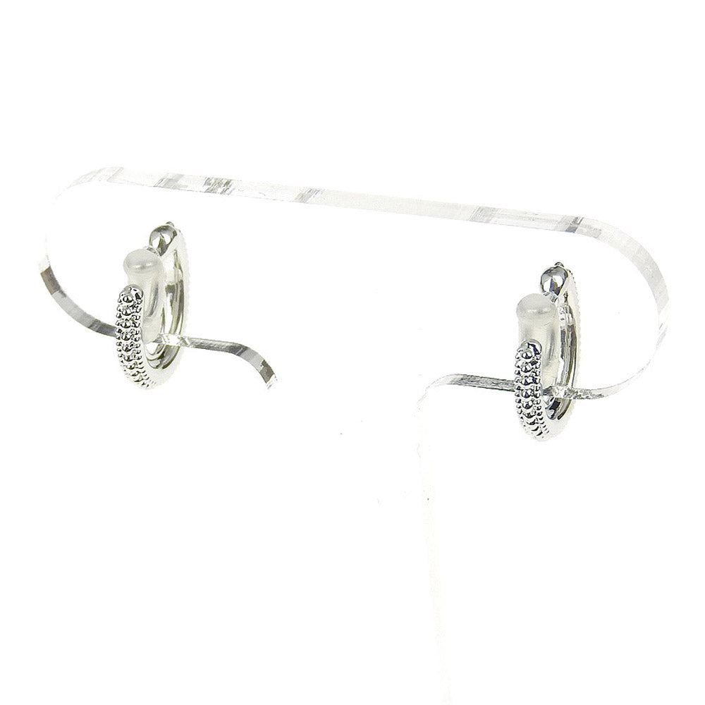 【itam人気商品】フープノンホールピアス シルバー