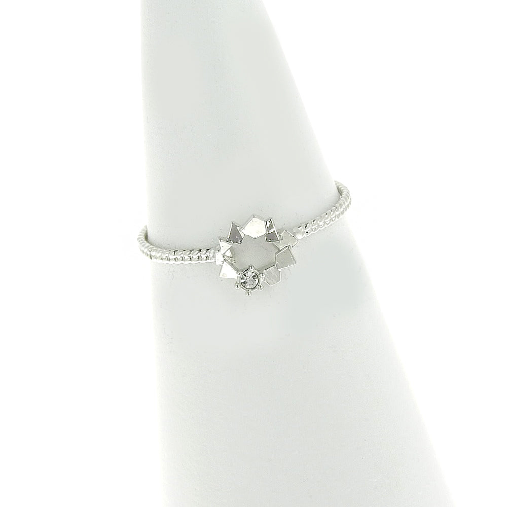 クリスタルガラス サークル リング #11