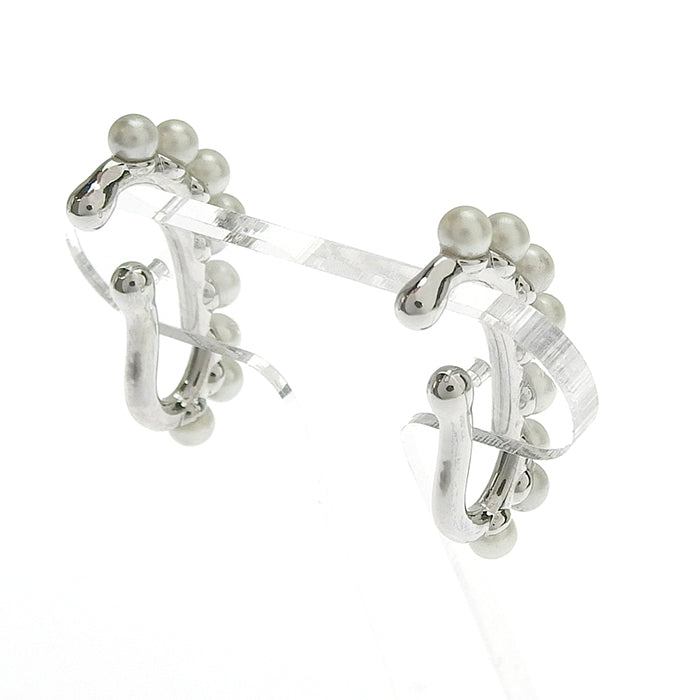 パールフックイヤリング