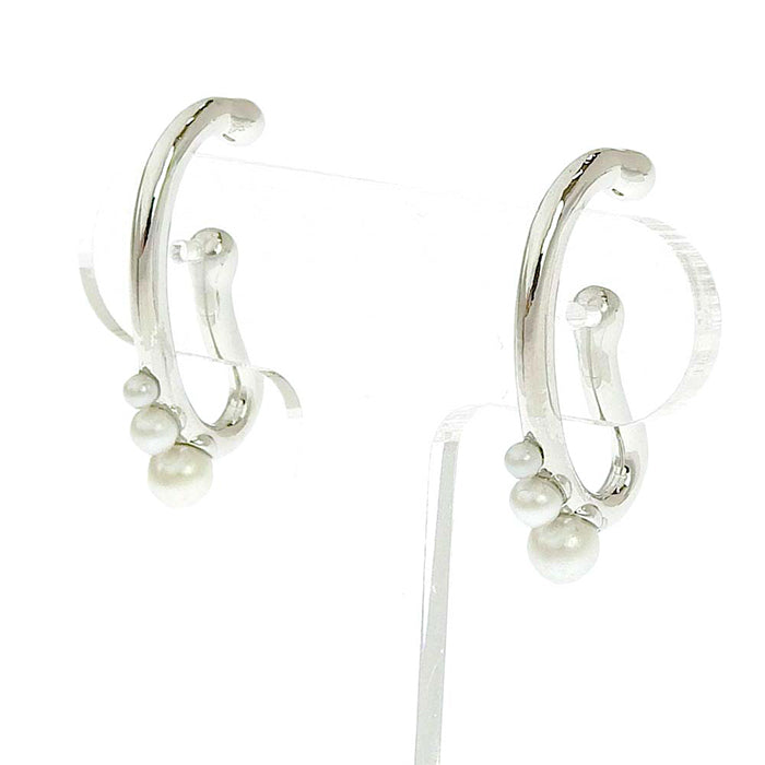 パールフックイヤリング