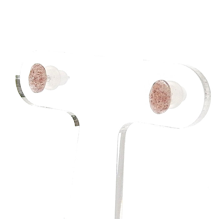 一粒天然石 セラミックポストピアス