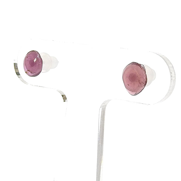 一粒天然石 セラミックポストピアス