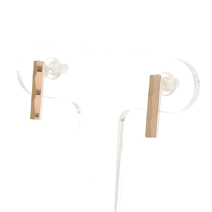 ダイヤカット セラミックポストピアス