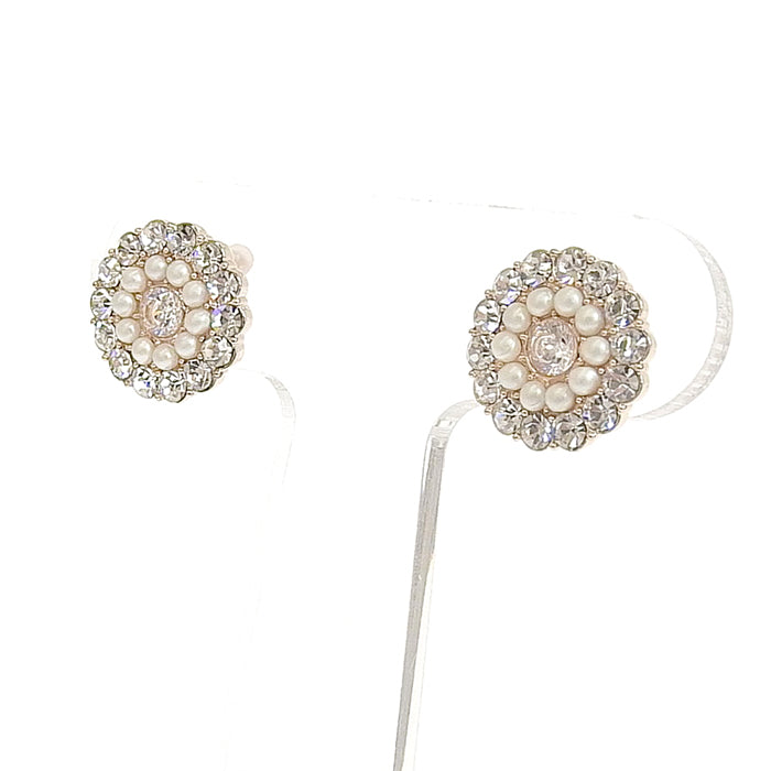 ビジューノンホールピアス