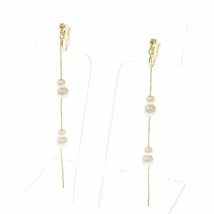 パールノンホールピアス