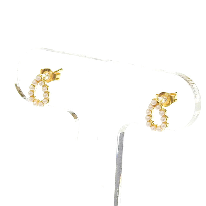 ティアドロップ パールピアス