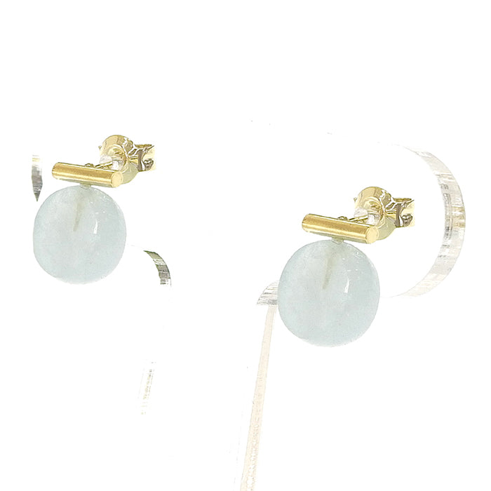 【3月 誕生石】アクアマリン ピアス