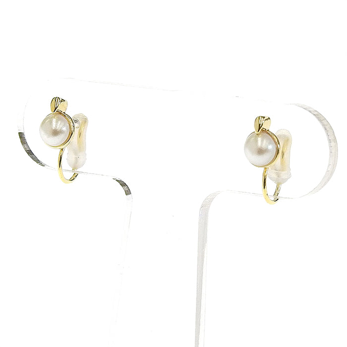 パール ノンホールピアス