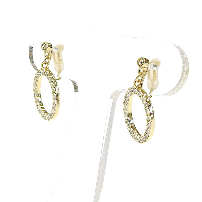 オーバル ノンホールピアス