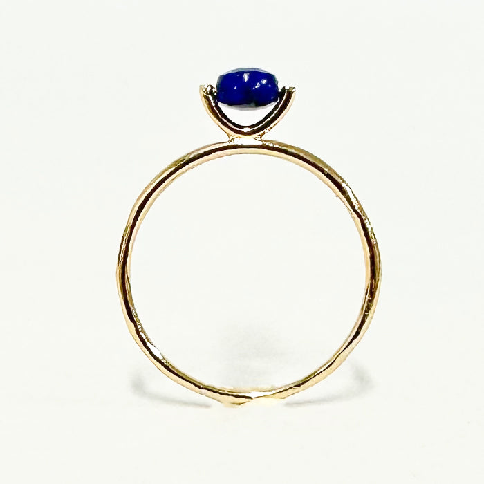 【12月 誕生石】Natural stone×Sterling silver ラピスラズリリング #11