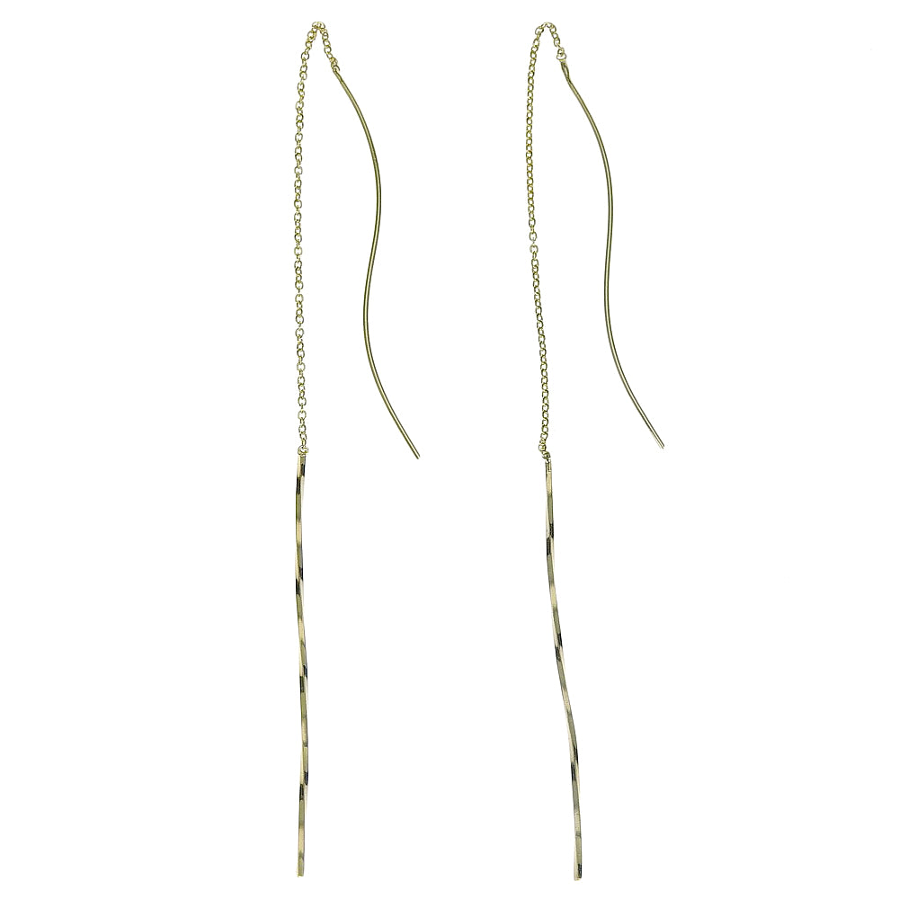 ロングチェーンピアス