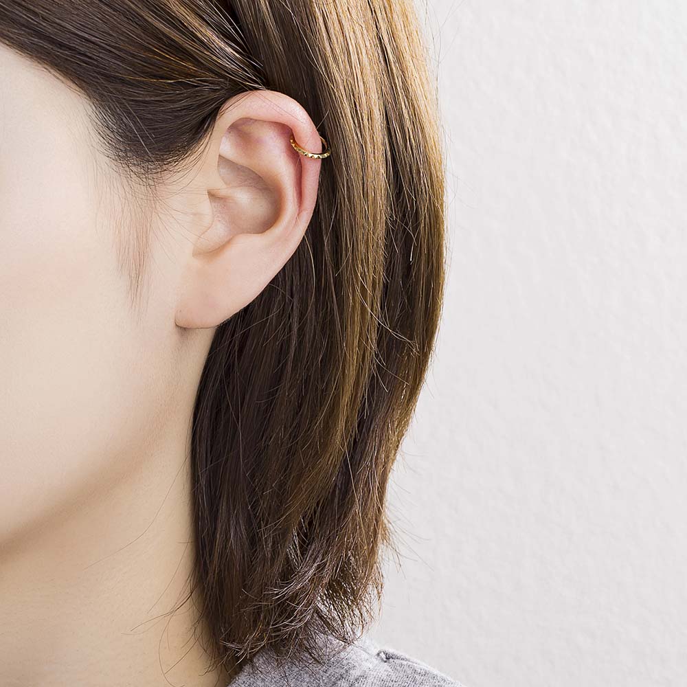 フープ イヤーカフ