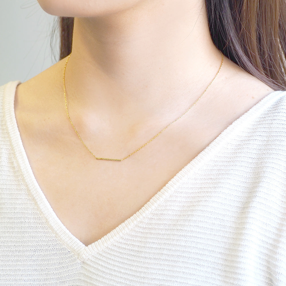 ゴールドプレートネックレス