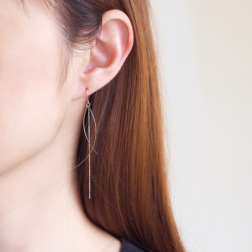 コーティングピアス シルバー