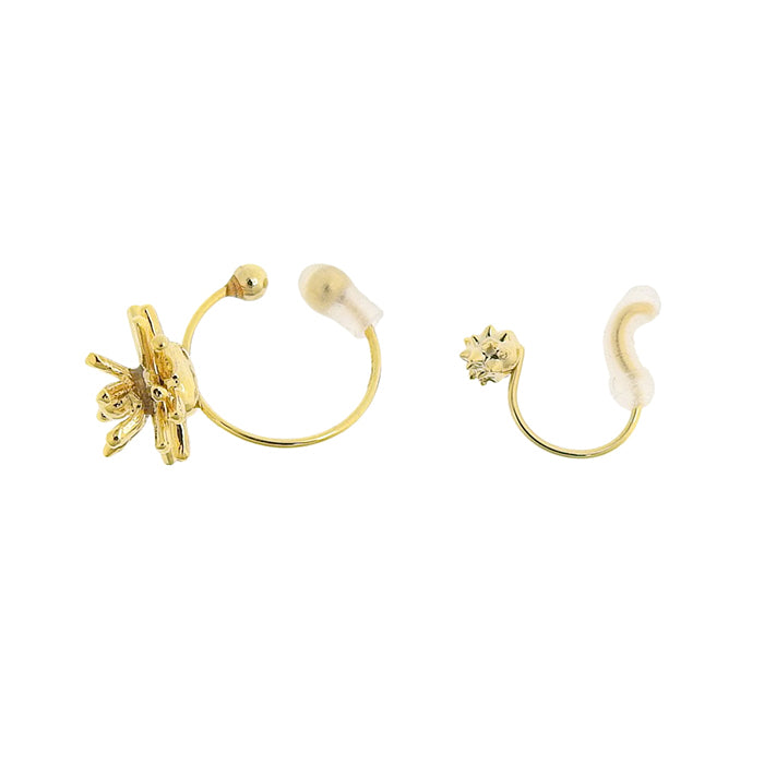 フラワーイヤーカフ・トラカフセット