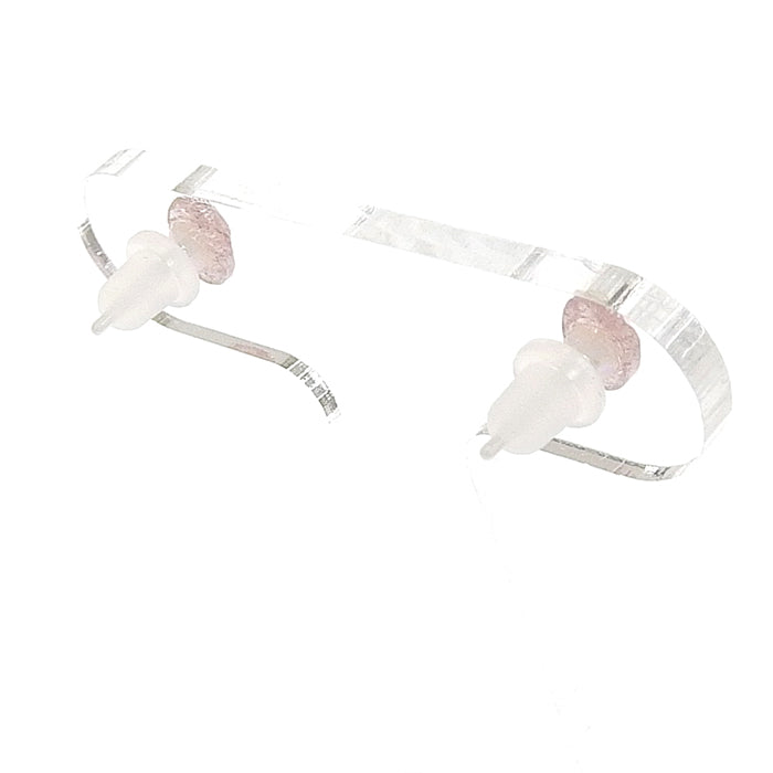 一粒天然石 セラミックポストピアス