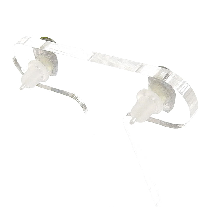 一粒天然石 セラミックポストピアス