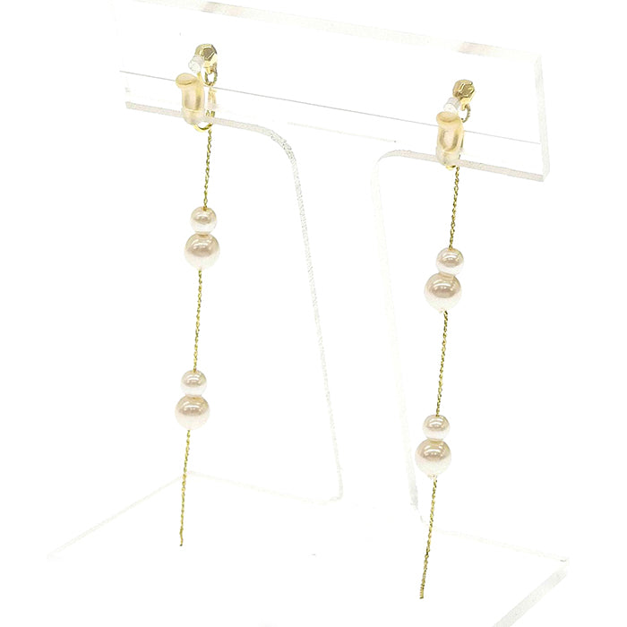 パールノンホールピアス