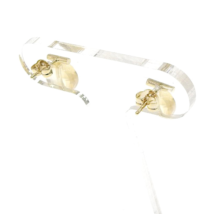 【11月 誕生石】シトリン ピアス