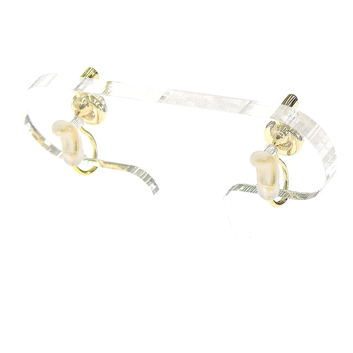 キュービックジルコニア ノンホールピアス