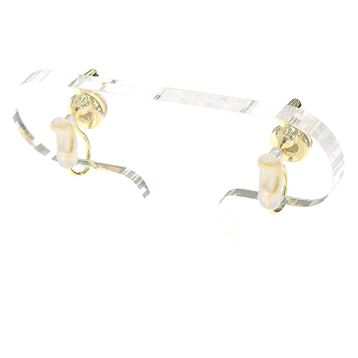 【11月 誕生石】 シトリン ノンホールピアス