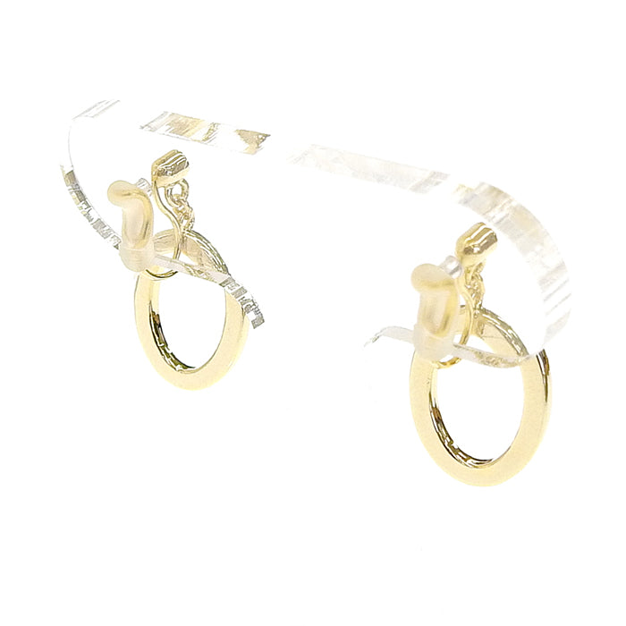 オーバル ノンホールピアス