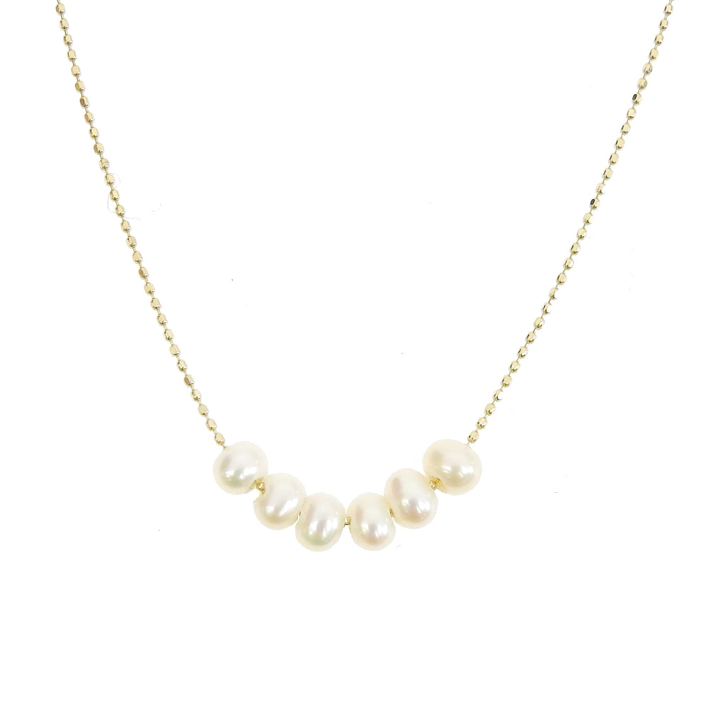 K10 淡水パールネックレス