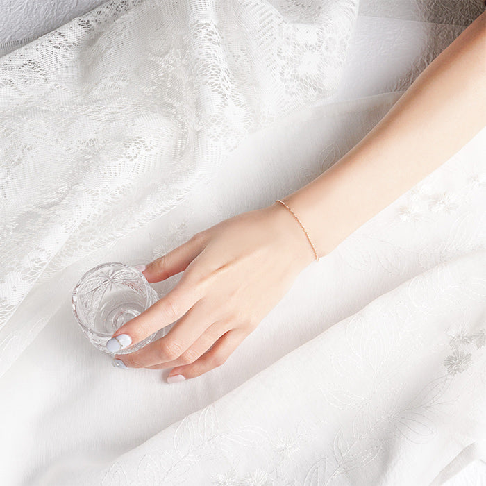 Coverシリーズ スエッジチェーンブレスレット